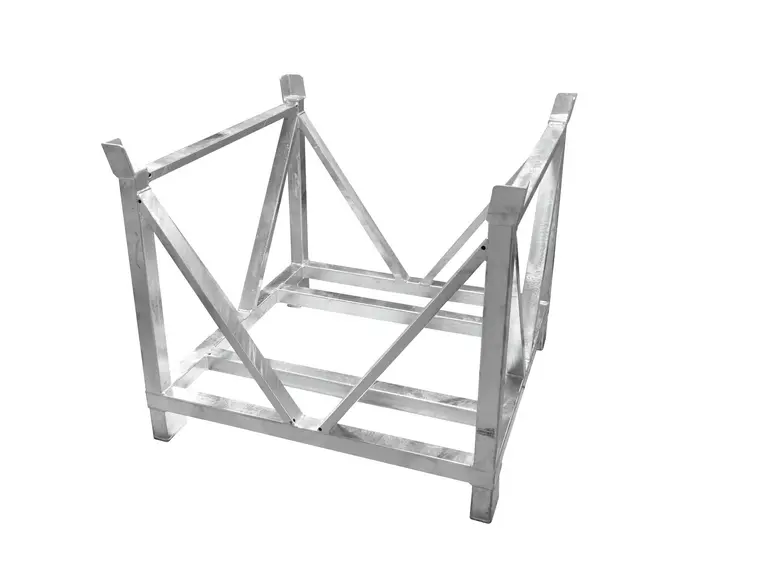 ALUTRUSS Dolly for Steel base plates square 80x80 